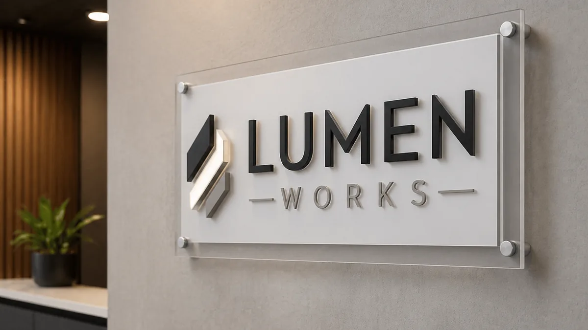 Custom laser-cut wood signs in Baltic birch — name plaques, family signs, letters and numbers — Lumberthing fabrication, Los Angeles